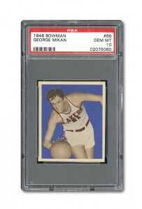 Mikan 1948 Rookie Card